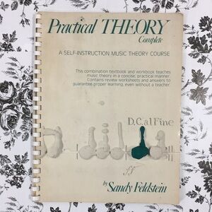 𝅺PRACTICAL Theory Complete By Sandy Feldstein Spiral Booklet 1998